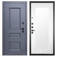 Гранит Сибирь, панель 019 зеркало Белый ясень 16 мм