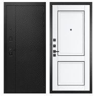 Гранит Симметрия, панель 070 Две филенки с молдингом белый матовый 12 мм