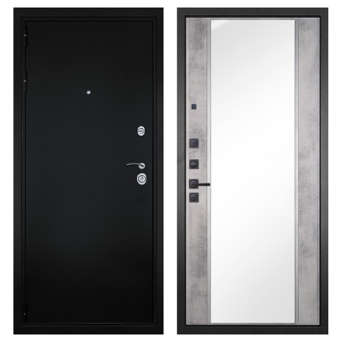 Гранит Ультра 8, панель 051 зеркало Бетон светлый 16 мм