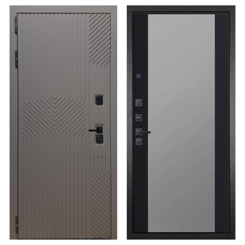 Гранит Нанорельеф, панель 074 зеркало фацет тонированное 16 мм