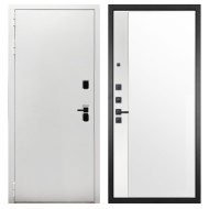 Гранит Вайт, панель 075 зеркало макси бок белое 16 мм