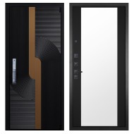 Гранит Смарт Люкс, панель 071 зеркало Фацет 16 мм