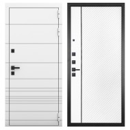 Гранит Роял белая NEW, панель 078 Белая матовая 12 мм