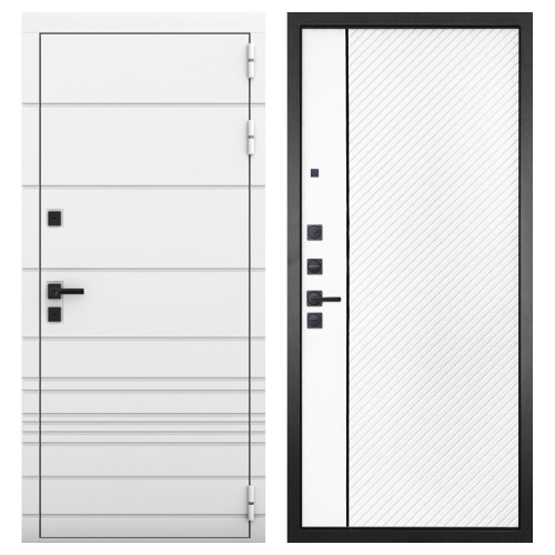 Гранит Роял белая NEW, панель 078 Белая матовая 12 мм