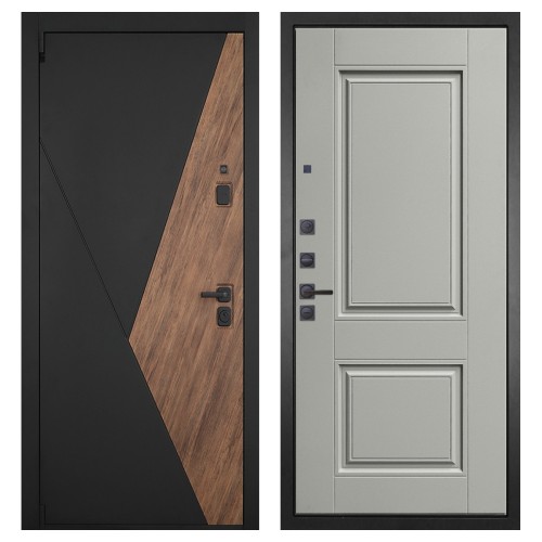 Гранит Геометрия, панель 068 Две филенки силк маус 12 мм