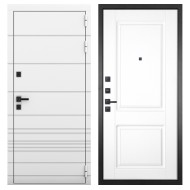 Гранит Роял белая NEW, панель 035 Белая классика 12 мм