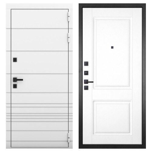 Гранит Роял белая NEW, панель 035 Белая классика 12 мм