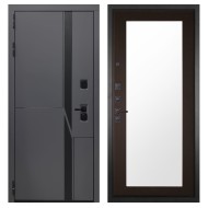 Гранит НаноБлэк лайн, панель 011 зеркало Венге 16 мм