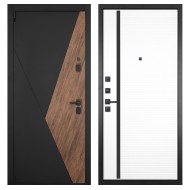 Гранит Геометрия, панель 053 Пиано белая 12 мм