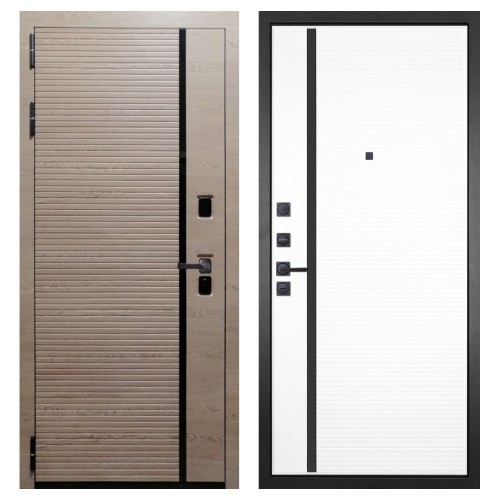 Гранит Пиано Эко, панель 053 Пиано белая 12 мм