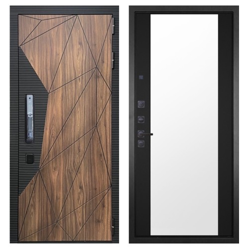 Гранит Континент Смарт, панель 071 зеркало Фацет 16 мм