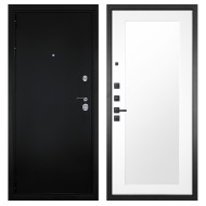 Гранит Ультра 8, панель 010 зеркало Белый матовый 16 мм