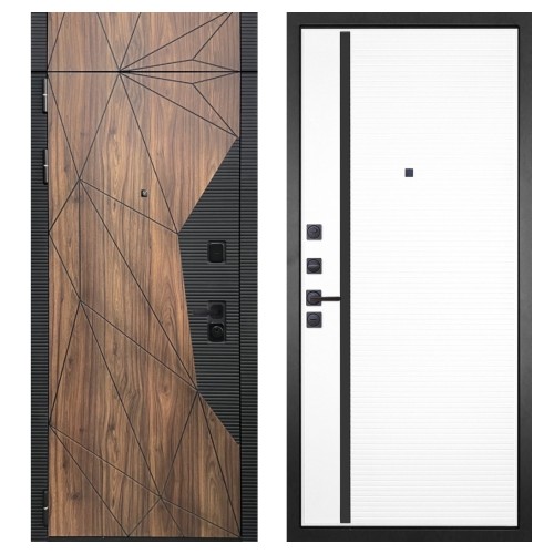 Гранит Континент с фрамугой, панель 053 Пиано белая 12 мм