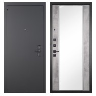 Гранит Эксклюзив, панель 051 зеркало Бетон светлый 16 мм