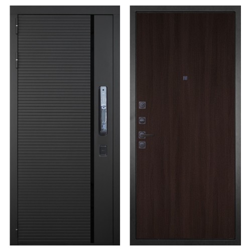 Гранит Пиано Смарт, панель 002 Темный 6 мм