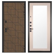 Гранит Плэй, панель 014 зеркало Капучино 16 мм