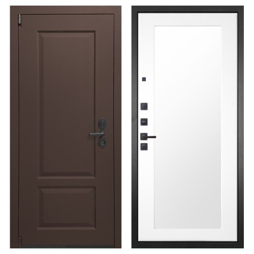 Гранит М3 new, панель 010 зеркало Белый матовый 16 мм