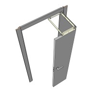 Складная Armadillo (Армадилло) система COMPACT 180.50.90 R INOX прав.