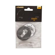 Накладка Fuaro (Фуаро) на цилиндр ET.R.ZLR52 BL-24 черный 