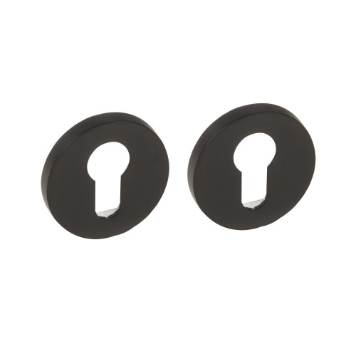 Накладка Fuaro (Фуаро) на цилиндр ET.R.ZLR52 BL-24 черный 