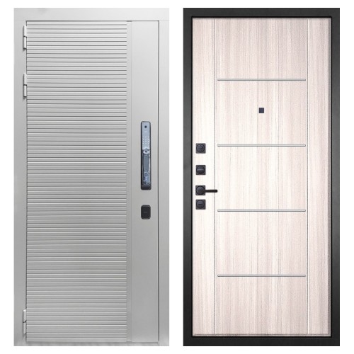 Гранит Пиано Смарт Белая, панель 012 Клен светлый 16 мм