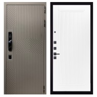 Гранит Смарт Нанорельеф, панель 082 Белый софт рельеф 10 мм