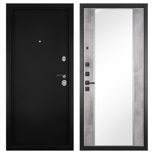 Гранит М8, панель 051 зеркало Бетон светлый 16 мм