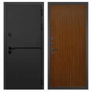 Гранит Горизонт, панель 087 Дуб кантри темный с фрезеровкой 10 мм