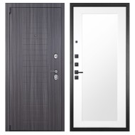 Гранит С7, панель 010 зеркало Белый матовый 16 мм