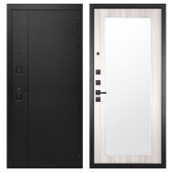 Гранит Симметрия, панель 017 зеркало Сандал светлый 16 мм