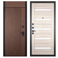 Гранит Шторм с фрамугой, панель 030 царга Сандал светлая 16 мм