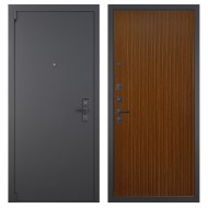 Гранит Эксклюзив, панель 087 Дуб кантри темный с фрезеровкой 10 мм