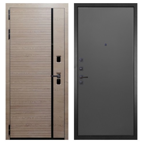 Гранит Пиано Эко, панель 077 графит нубук 12 мм