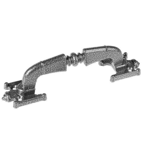 Ручка-скоба Zenit (Зенит) РС-1 (серебро) 