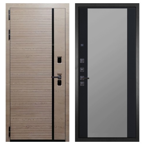 Гранит Пиано Эко, панель 074 зеркало фацет тонированное 16 мм