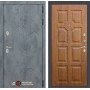 Входная дверь Лабиринт Бетон 17 - Золотой дуб