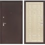 Входная дверь Лабиринт CLASSIC антик медный 12 - Беленый дуб