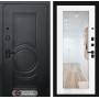 Входная дверь Лабиринт GRAND с Зеркалом 18 - Белое дерево