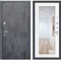Входная дверь Лабиринт LOFT с Зеркалом 18 - Белое дерево
