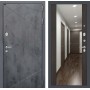 Входная дверь Лабиринт LOFT с Зеркалом Максимум - Венге