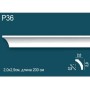 Карниз потолочный гладкий, под покраску P36 Перфект Плюс Дюрополимер (Perfect plus)
