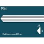 Молдинг под покраску P04 Перфект Плюс Дюрополимер (Perfect plus)