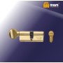 Цилиндровый механизм Msm W70-A Полированная латунь (PB) сантехнический (Мсм)