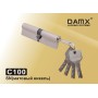 Цилиндровый механизм DAMX C100 ключ-ключ (Дамкс)