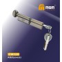 Цилиндровый механизм Msm CW120 AB Бронза (AB), ключ-вертушка (Мсм)