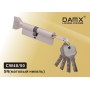 Цилиндровый механизм DAMX CW40/50 Матовый никель (SN), перфорированный ключ-вертушка (Дамкс)