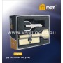 Цилиндровый механизм Msm CW70 мм латунь Матовая латунь (SB), перфорированный ключ-вертушка (Мсм)