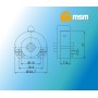 Цилиндровый механизм Msm KR1 с крестообразным ключом  (Мсм)