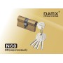 Цилиндровый механизм DAMX N60 мм Коричневый (BR), ключ-ключ (Дамкс)