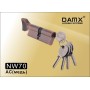 Цилиндровый механизм DAMX NW70 мм Медь (AC), ключ-вертушка (Дамкс)